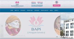 Desktop Screenshot of bapssmhospital.org